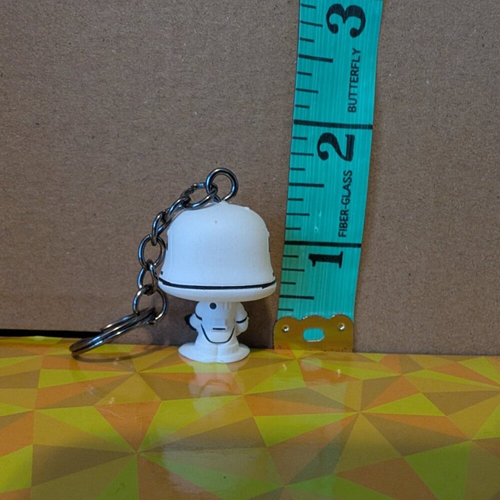 Star Wars First Order Stormtrooper Keychain - Picture 3 of 4